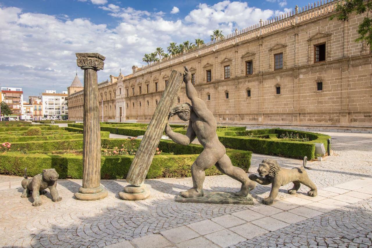 Murallas De Sevilla Apartamento Con Garaje 4 Pax Eksteriør billede