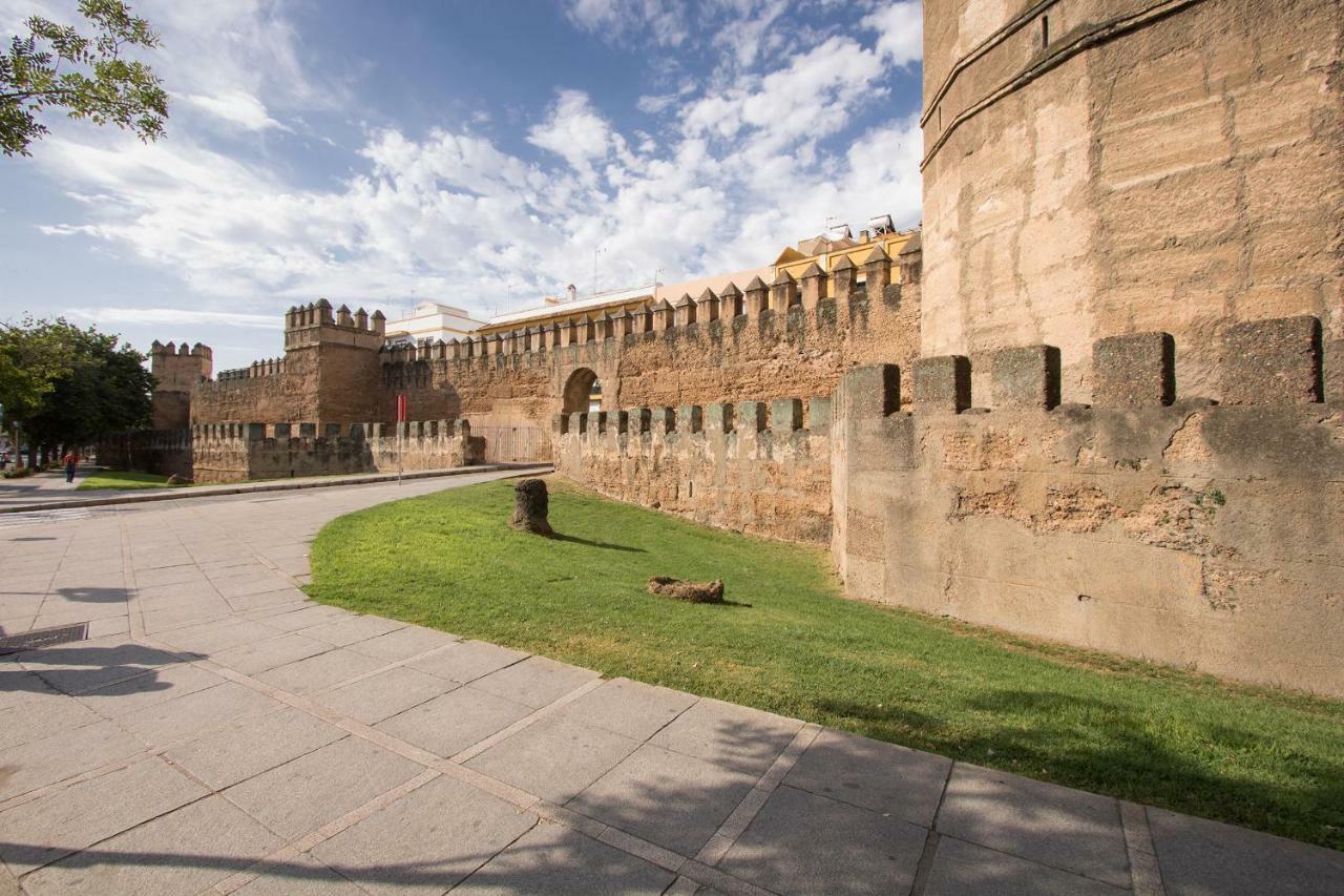 Murallas De Sevilla Apartamento Con Garaje 4 Pax Eksteriør billede