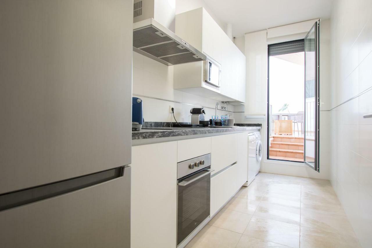 Murallas De Sevilla Apartamento Con Garaje 4 Pax Eksteriør billede
